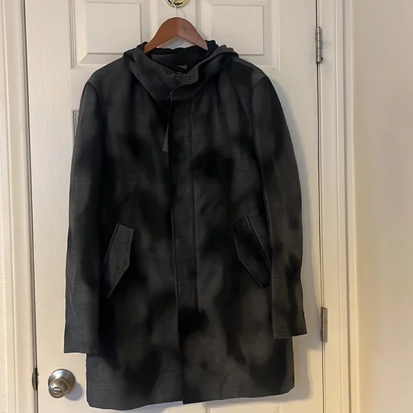 NWT $1127John Varvatos Hopd Parka sportswear Resort 2023 light Jacket size 50
